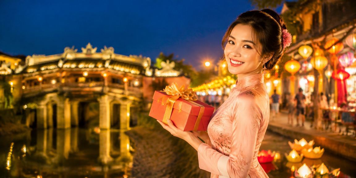 Người chơi cá cược thể thao tại chợ đêm Hội An theo dõi trận bóng đá trên điện thoại